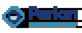 Perlon company logo with blue gear icon and black text
